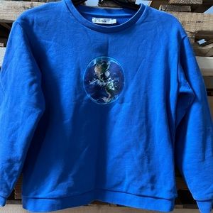 Pangaea blue world kids sweatshirt sz 11/12